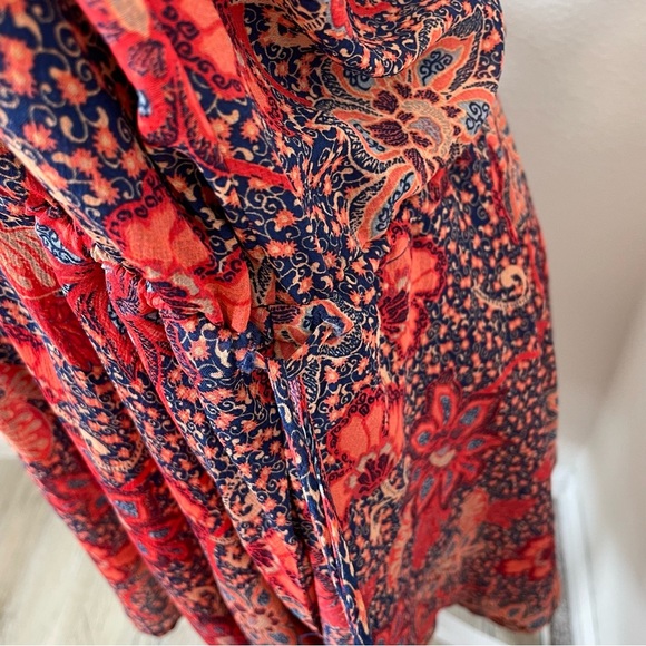 Free People Teegan Floral Long Sleeve Minidress - Picture 10 of 13